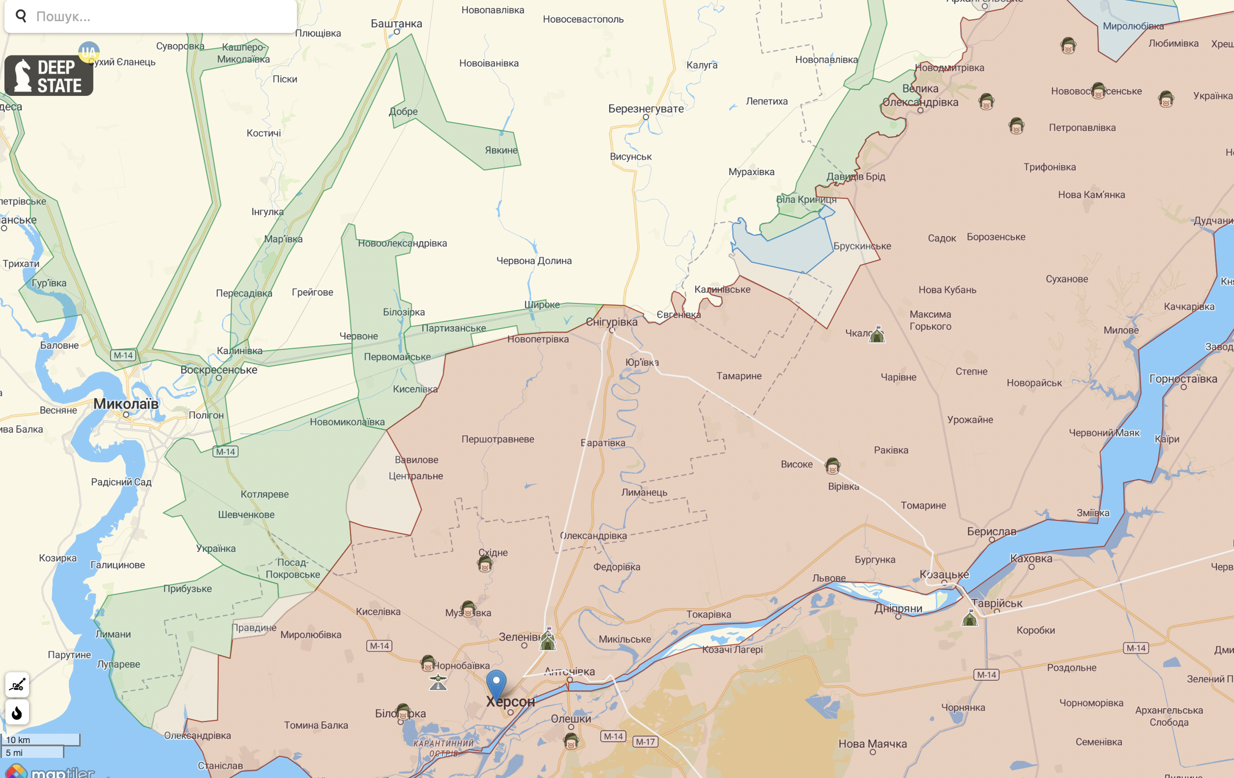 ВСУ освобождают села на Донбассе, идут бои: обновлена карта войны